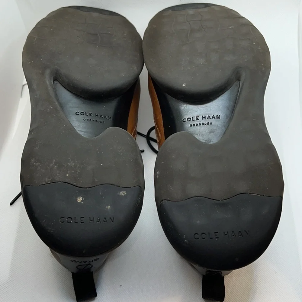 Cole Haan Grand 3.0 leather Wingtip lace‎ up Oxford men’s shoes Sz 9